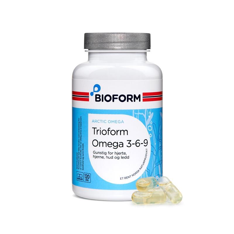 Trioform Omega 3-6-9, 120 kapsler
